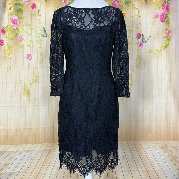 Elie Tahari | Dresses | Elie Tahari Black Lace Dress Size 8 | Poshmark Elie Tahari | Dresses | Elie Tahari Black Lace Dress Size 8 | Poshmark